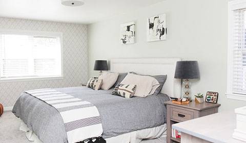 interior designer bed window